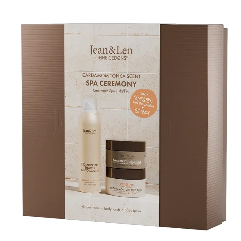 Jean and Len Spa Ritual Set Cardamom / Tonka Bean