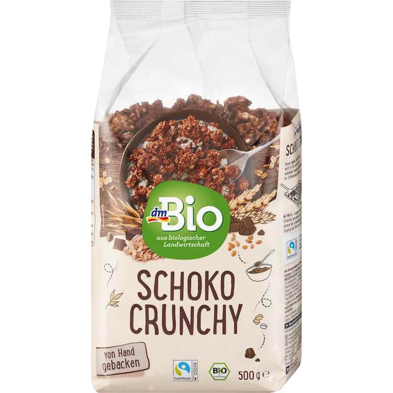 鬆脆巧克力麥片 Knuspermüsli Schoko Crunchy, 500 g