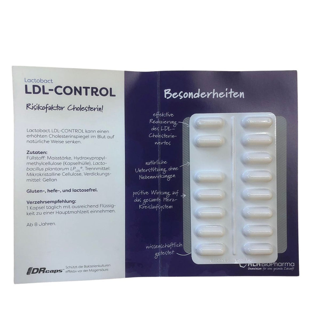 Lactobact萊德寶 LDL-CONTROL 降膽固醇益生菌 試用包 - MunichStars