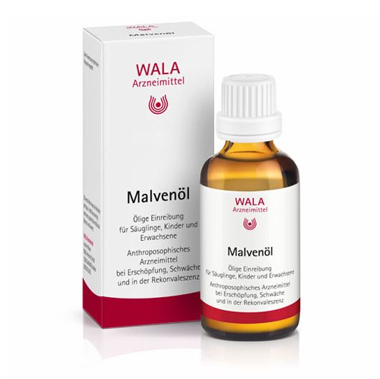 Wala Malva Oil Relieves Fatigue Malvenöl 100ml 