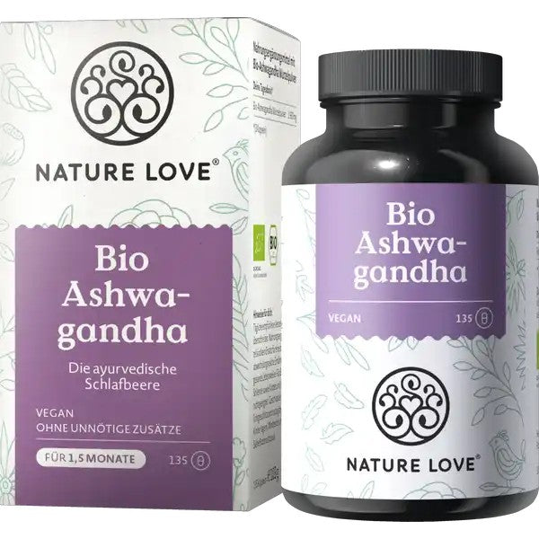 Nature Love 南非醉茄Ashwagandha Kapseln 135 St