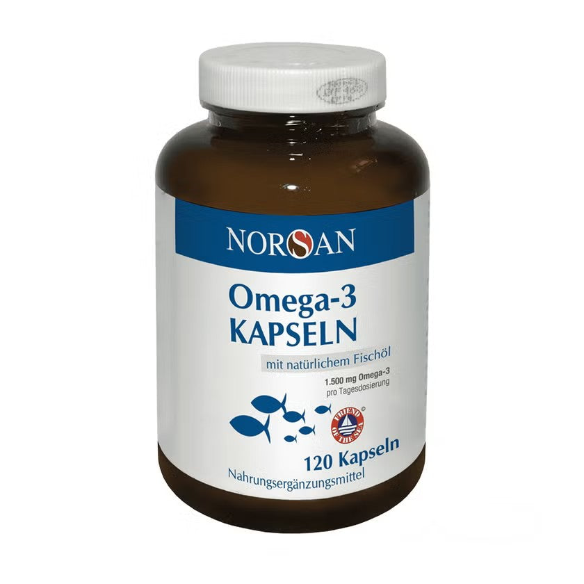 Norsan Omega-3 Fish Oil Kapseln 120 Capsules 