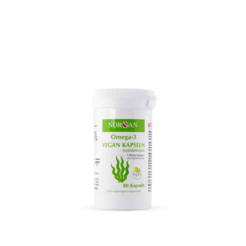 挪威森 Norsan 純素魚油膠囊 80 粒