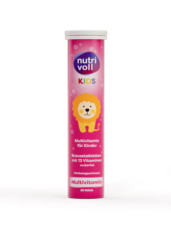 Nutrivoll 兒童綜合維生素發泡錠kids Multivitamin Brausetabletten