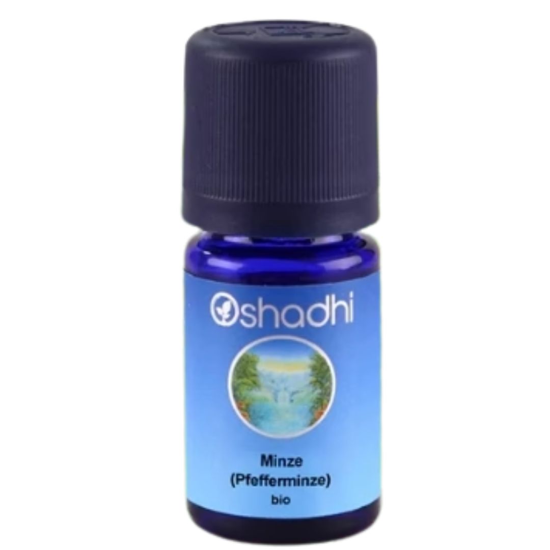 Oshadhi Pfefferminzöl EU-Bio 有機薄荷油 5ml - MunichStars