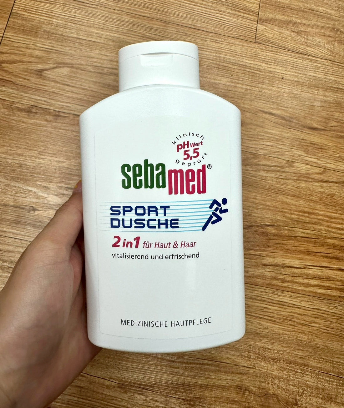 德國Sebamed二合一運動沐浴露400ml - 有中文標示
