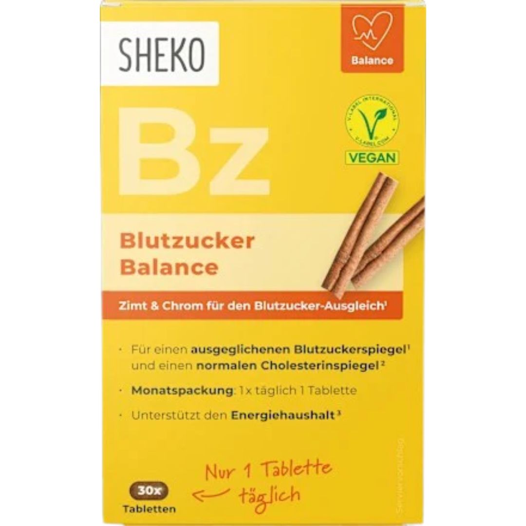 SHEKO 肉桂血糖平衡片 30 St