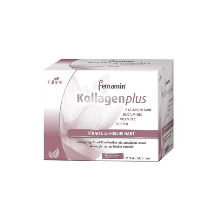 Hübner 好博納 女性膠原蛋白口服液-芒果口味  Femamin Kollagen plus Direktsticks (30x15)毫升