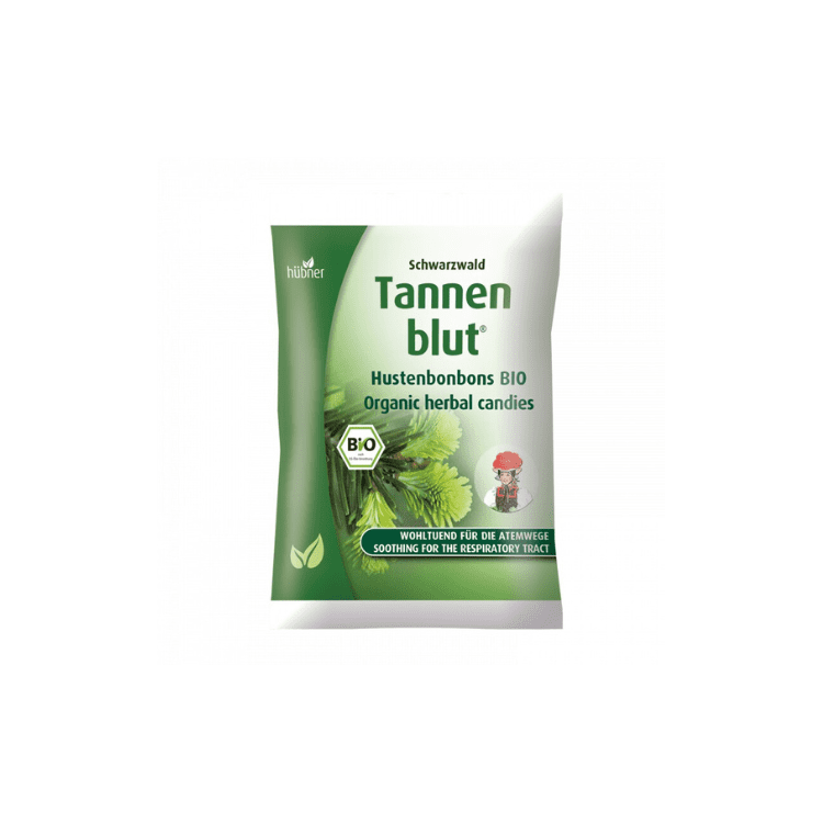 Hubner 好博納 冷杉玉止咳喉糖錠 Tannenblut® Hustenbonbons BIO 75克