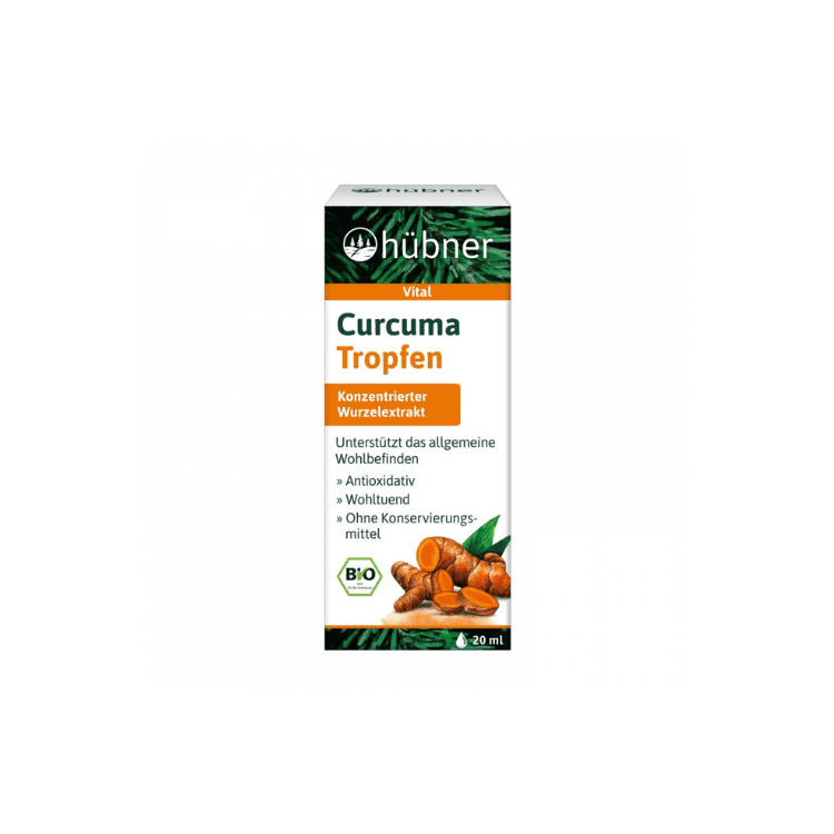 Hübner Curcuma Tropfen BIO 20ml