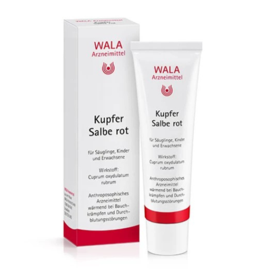 Wala Parenteral Ointment Kupfer Salbe rot 30g 