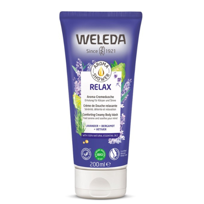 Weleda Lavender Shower Cream Aroma Shower Relax 200ml 