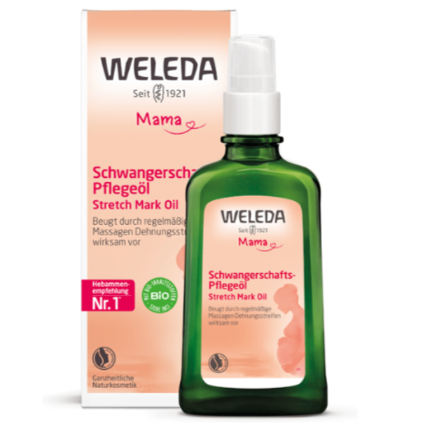 Weleda Stretch Marks Skin Oil Schwangerschafts Pflegeoel 100ml