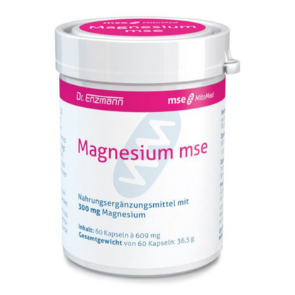 德國 Dr.Enzmann 恩世蔓magnesium mse鎂300mg 60粒 - MunichStars