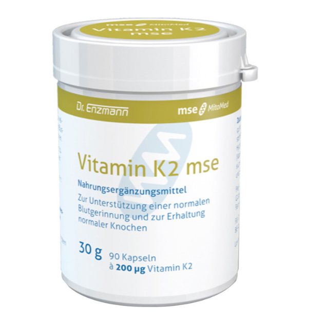 Dr.Enzmann 恩世蔓 Vitamin K2 mse Kapseln (90 Stk.) 維生素K2膠囊200ug 90粒 - MunichStars