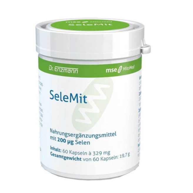 MSE Pharmazeutika SeleMit 200µg Kapseln 硒 (60 Stk.) - MunichStars