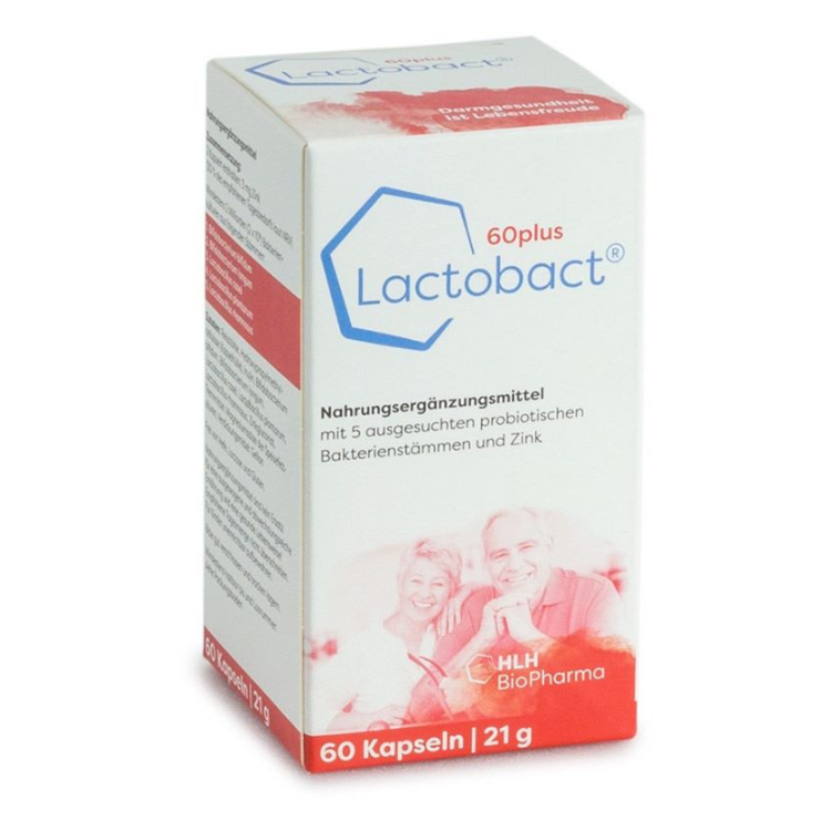 Lactobact萊德寶銀髮族配方益生菌 60粒 Lactobact 60Plus