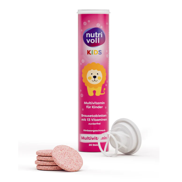 Nutrivoll 兒童綜合維生素發泡錠kids Multivitamin Brausetabletten
