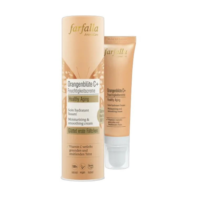 Farfalla 橙花C+保濕霜，健康抗衰老 Orangenblüte C+ Feuchtigkeitscreme, Healthy Aging 30ml - MunichStars