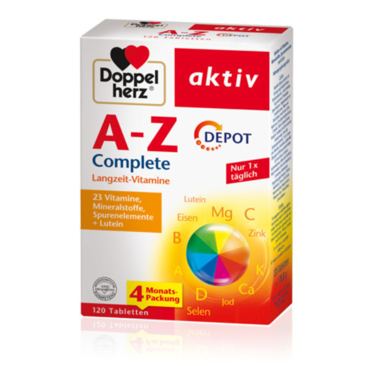 多寶綜合維他命 Doppelherz A-Z DEPOT 120錠 - MunichStars
