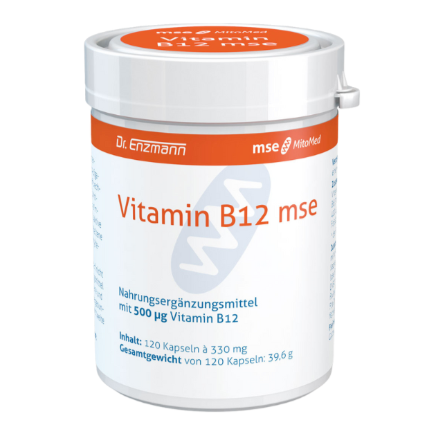 Dr. Enzmann  Vitamin B12 mse恩世蔓維他命B12膠囊500 µg  120粒 - MunichStars