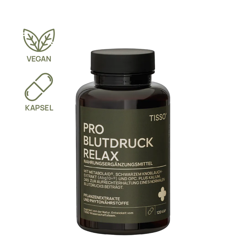 TISSO Pro Blutdruck Relax 血壓心臟保健複方膠囊 60粒