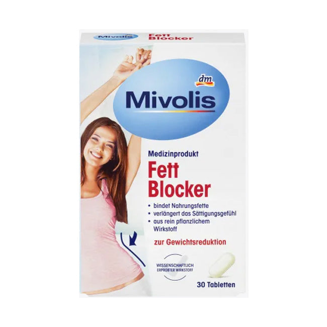 Mivolis Fett Blocker, 30 St 脂肪阻滯劑 體重管理 30入 - MunichStars