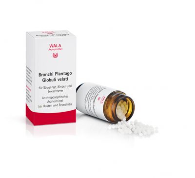 [咳嗽的禮物組合2] Wala 止咳糖漿 Plantago Hustensaft 90ml  + Wala 咳嗽糖球 Bronchi Plantago Globuli velati 20g - MunichStars