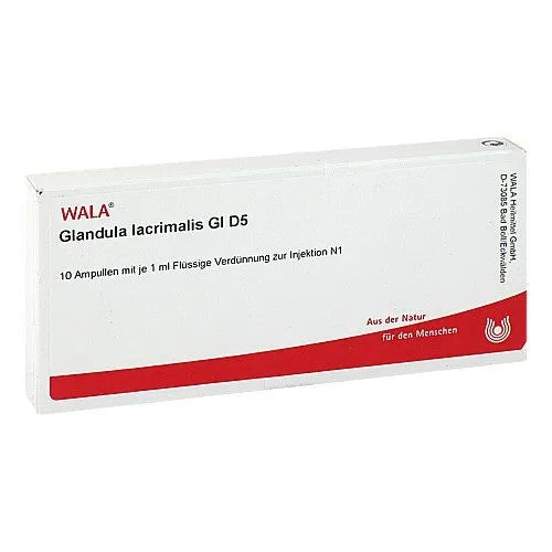 Wala Glandula Lacrimalis GL D 5 Ampullen, 10X1 ml