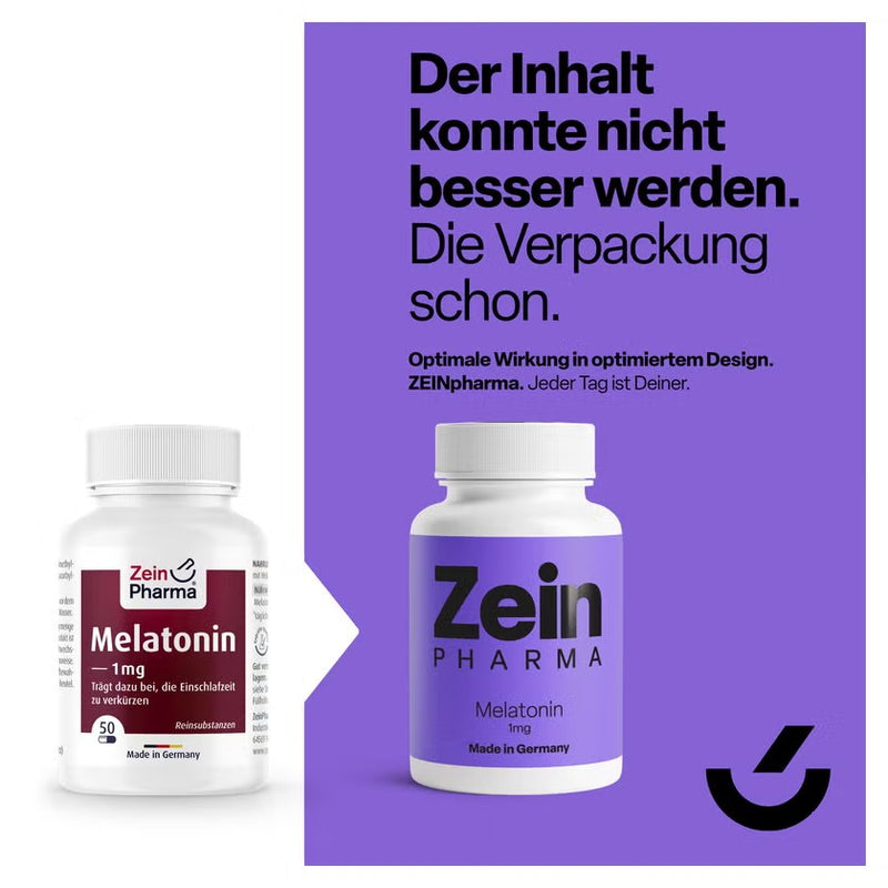 德國 Zein Pharma 退黑激素 1mg 50粒 - MunichStars