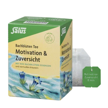 Salus Bachblüten Tee Motivation &amp; Zuversicht 巴赫花精茶系列-動力和信心15入 - MunichStars