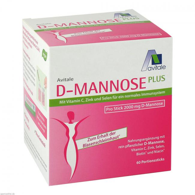 D-Mannose Plus 2000mg Tabletten 60 Stk.