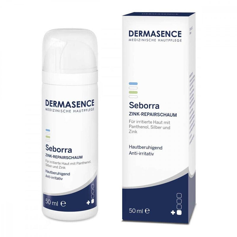 Dermasence Seborra 迪馬森斯 氧化鋅泡沫面霜控油祛痘啞光 50ML - MunichStars