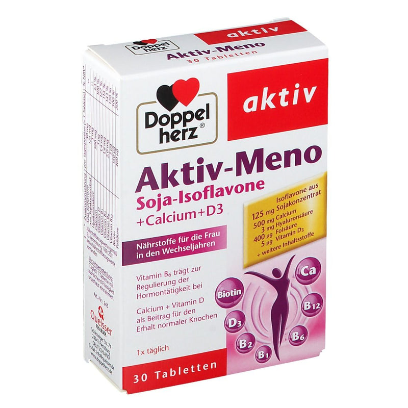 Doppelherz 多寶 Aktiv Meno 女性維生素30粒 - MunichStars