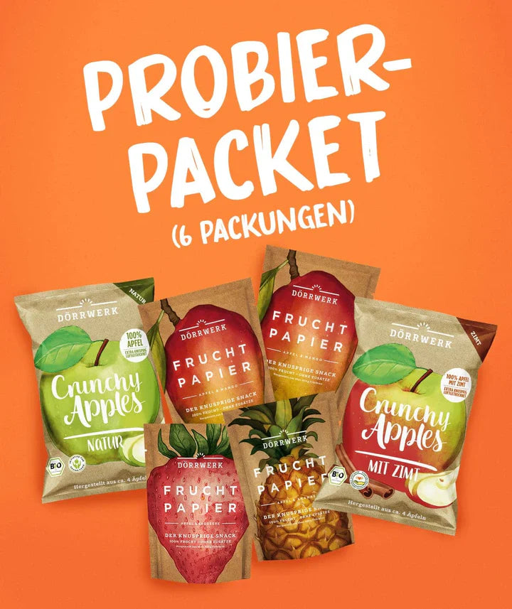 DÖRRWERK PROBIERPAKET Dried Fruit Set 6 Pieces