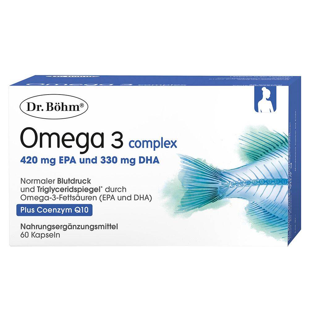 Dr. Böhm Omega 3 complex capsules