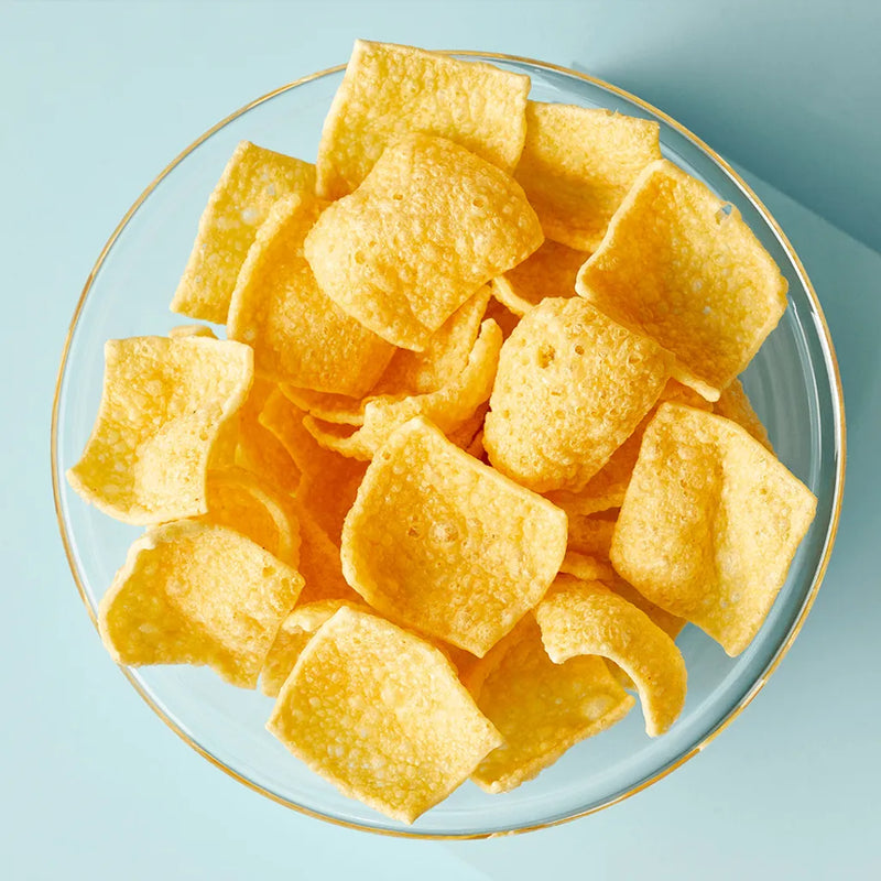 HEIMATGUT –Linsenchips Meersalz, vegan und ohne Zusatzstoffe – 1 x 75g 扁豆片海鹽 純素且不含添加劑