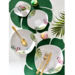 [禮物]餐墊套裝，2個。 樹葉