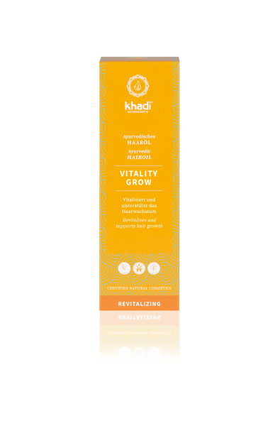 Khadi Vitality Hair Oil 50mlAYURVEDISCHES HAARÖL VITALITY GROW