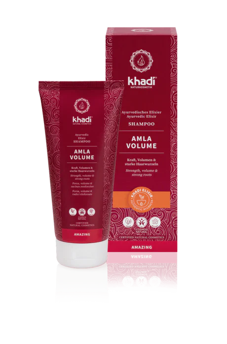 Khadi 洗髮精 Ayurvedisches Elixier Shampoo Amla Volume 200 ml - MunichStars