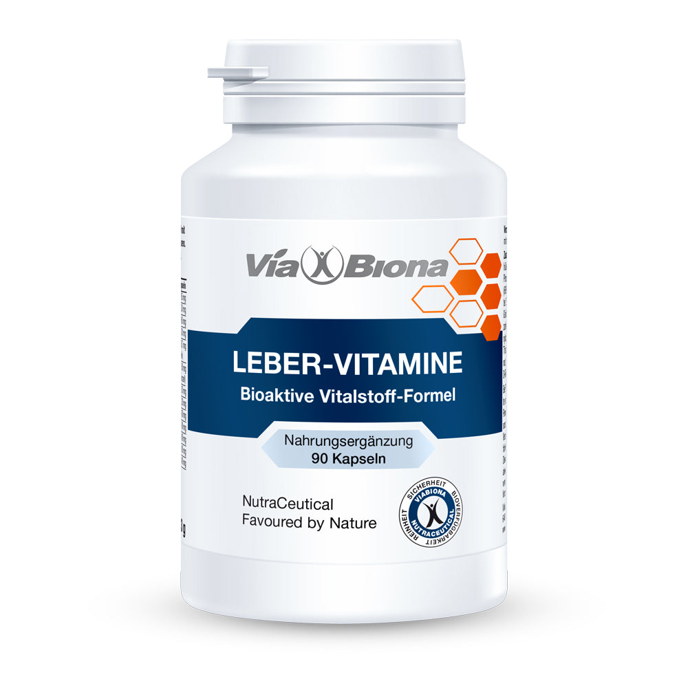 Via Biona Leber-Vitamine 肝臟維生素 90 Kapseln 膠囊 - MunichStars