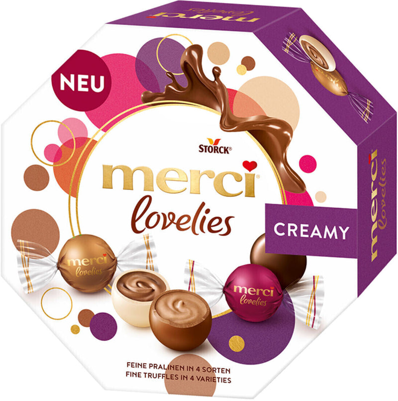 Merci Lovelies Creamy 奶油風味巧克力(185 g) - MunichStars