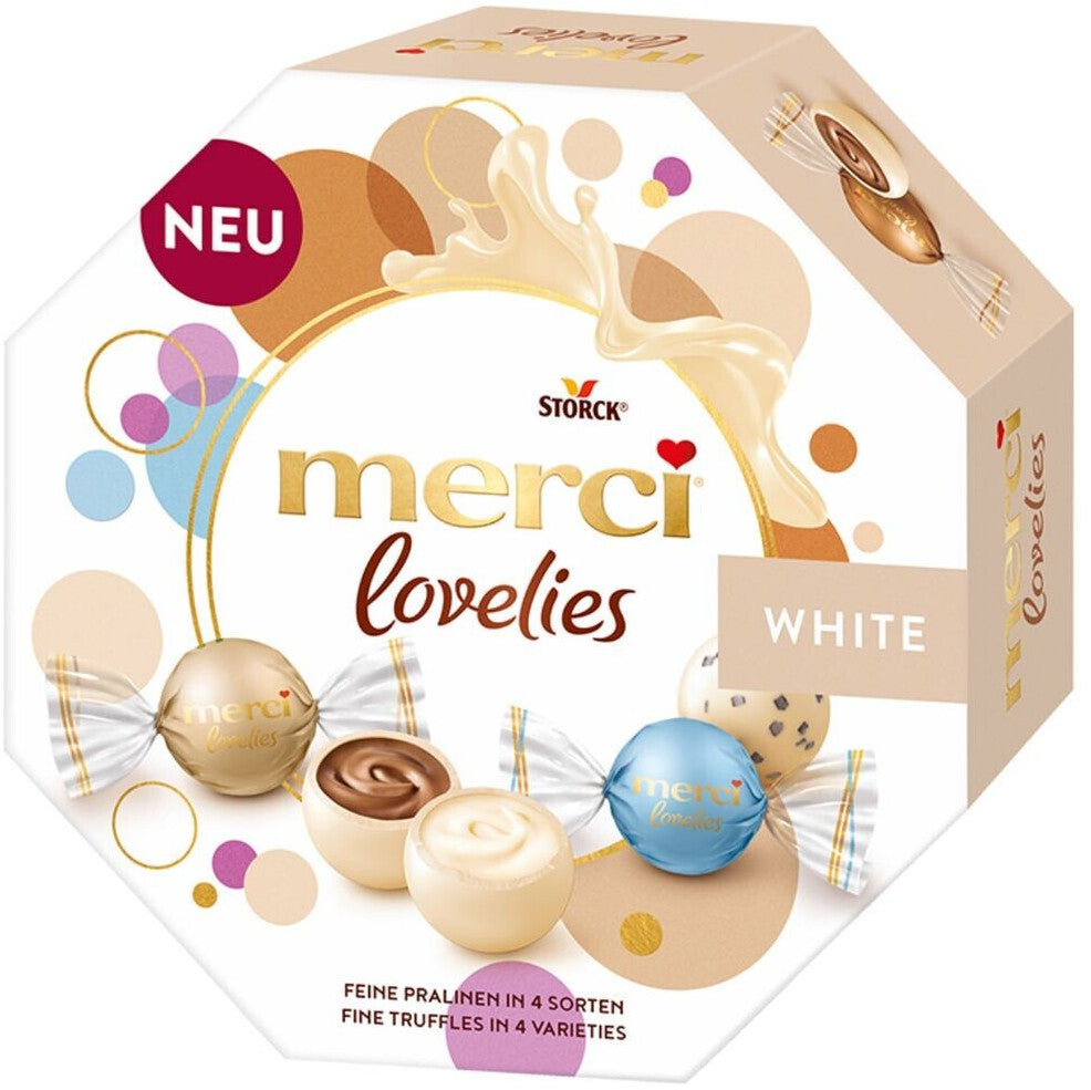 Merci Lovelies White Chocolate (185g) 