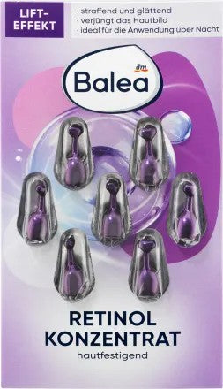 Balea Skin Care Capsule Essence 7 capsules Q10/Seaweed/Vitamin C Brightening/Night