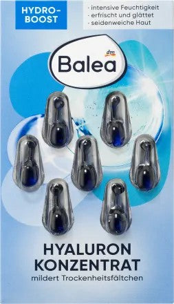 Balea Skin Care Capsule Essence 7 capsules Q10/Seaweed/Vitamin C Brightening/Night