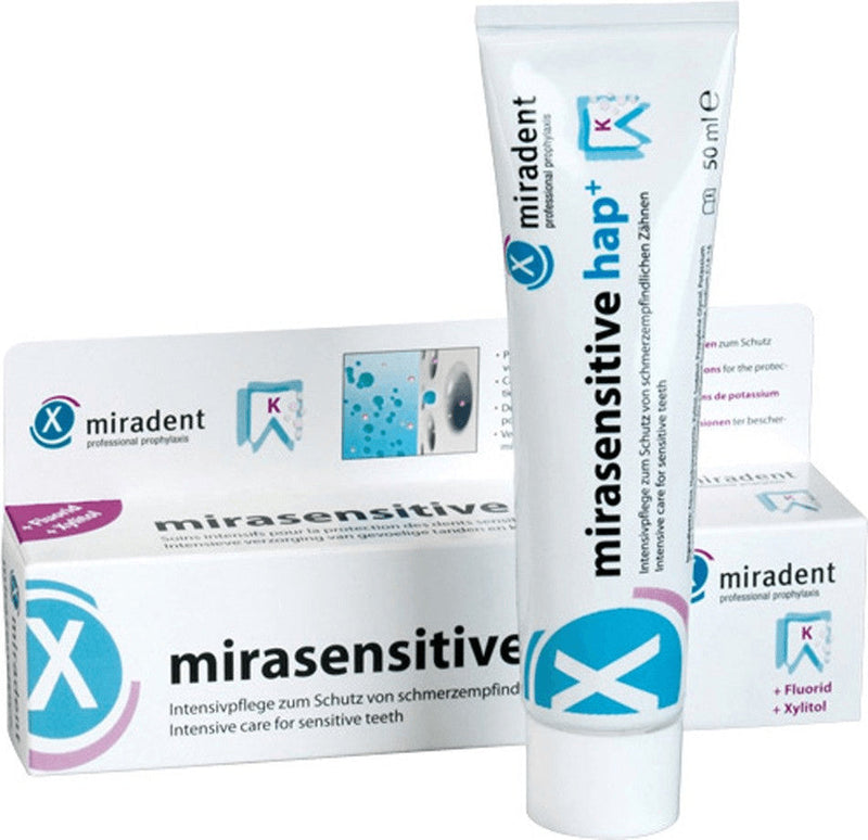 Miradent 敏感牙膏Mirasensitive hap + Zahncreme (50ml) - MunichStars