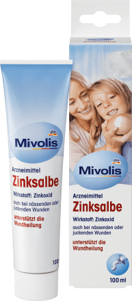 德國 Mivolis DM Zink Salbe 兒童傷口癒合膏100ml - MunichStars