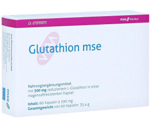 Dr. Enzmann Glutathion mse 恩世蔓 穀胱甘肽 mse 60錠 - MunichStars
