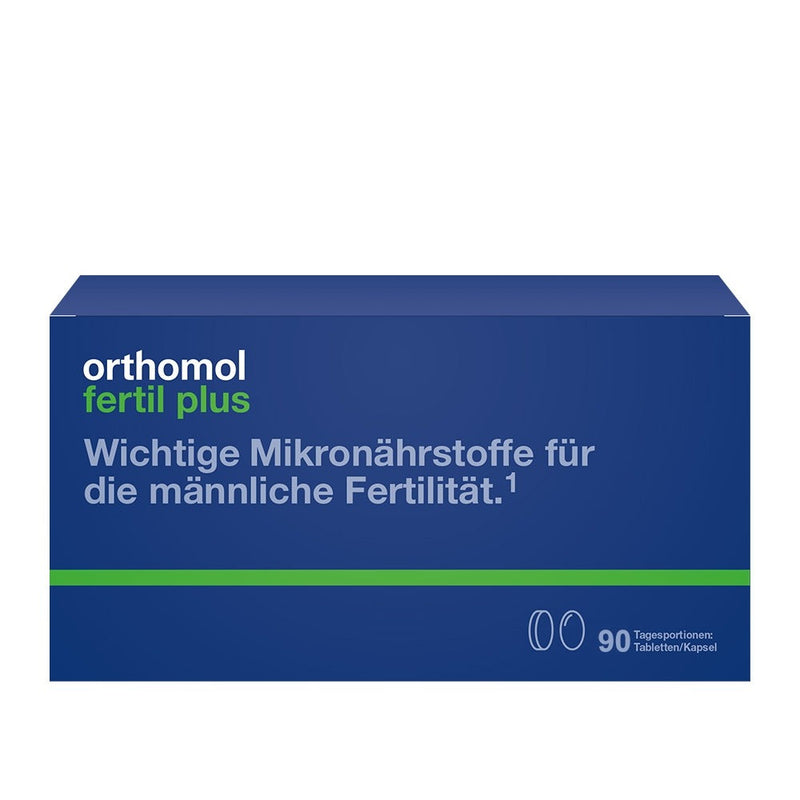 Orthomol奧適寶 男性助孕維生素90天 Fertil Plus Kombipackung Kapseln &amp; Tabletten (90Stk.) - MunichStars