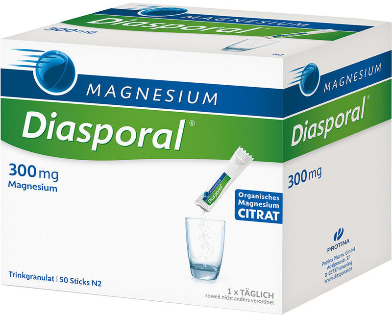Magnesium Diasporal 300mg 鎂元素補充劑(顆粒粉包)50入 - MunichStars